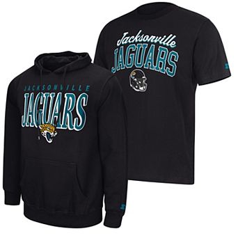 Men's Starter Black Jacksonville Jaguars Logo T-Shirt & Hoodie Set