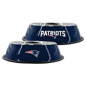 "The Memory Company New England Patriots 9"" Stainless Steel Pet Bowl"