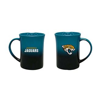 The Memory Company Jacksonville Jaguars Two-Pack 15oz. Ceramic Ombre Mug Set