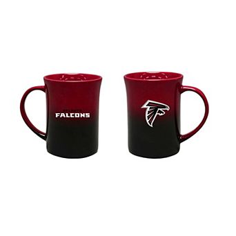 The Memory Company Atlanta Falcons Two-Pack 15oz. Ceramic Ombre Mug Set