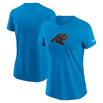 Women's Nike Blue Carolina Panthers Primary Logo T-Shirt