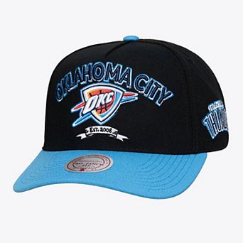 Men's Mitchell & Ness Black Oklahoma City Thunder True Legacy Pro Snapback Hat