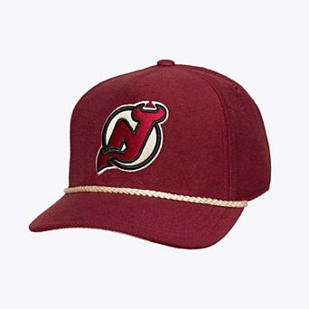 Men's Mitchell & Ness Red New Jersey Devils Heritage Hues Pro Crown Snapback Hat