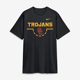 Men's Nike Black USC Trojans Courtside Legend T-Shirt