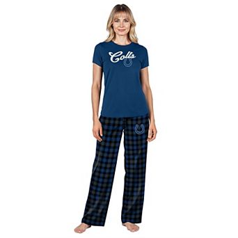Women's Concepts Sport Blue Indianapolis Colts Highland Sleep Set