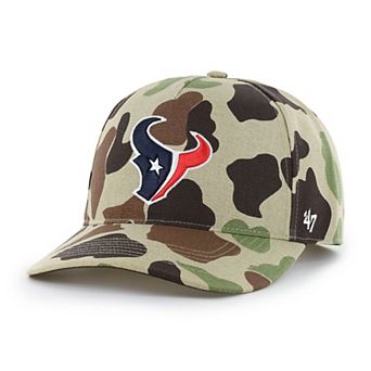 Men's Carhartt x '47 Duck Camo Houston Texans Hitch Adjustable Hat