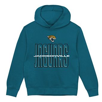 Toddler Outerstuff Teal Jacksonville Jaguars Field General Fleece Hoodie