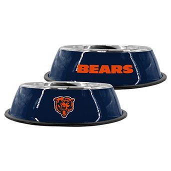 "The Memory Company Chicago Bears 9"" Stainless Steel Pet Bowl"