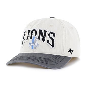 Men's '47 Natural Detroit Lions Throwback Groton Franchise Fitted Hat