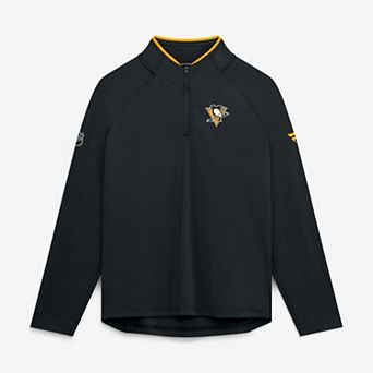 Women's Fanatics Black Pittsburgh Penguins Authentic Pro Rink Lightweight Quarter-Zip Pullover
