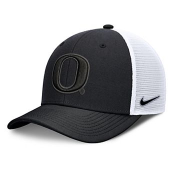 Unisex Nike Black Oregon Ducks Tonal Dri-FIT Rise Trucker Adjustable Hat