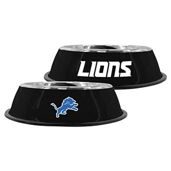 "The Memory Company Detroit Lions 9"" Stainless Steel Pet Bowl"