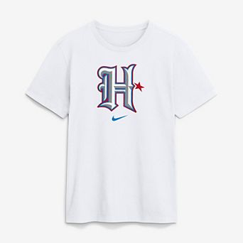 Men's Nike White Houston Texans Rivalries Collection Play Clock T-Shirt