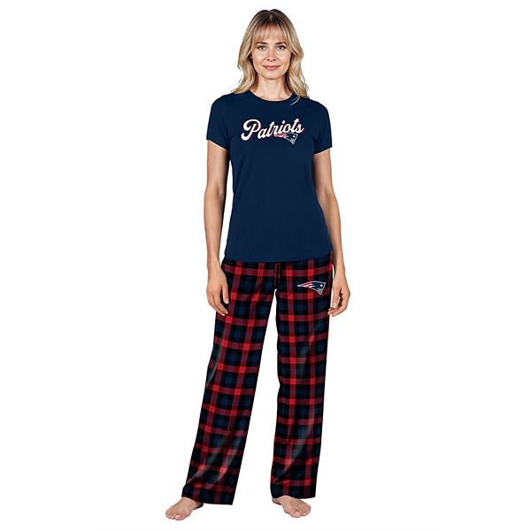Women's Concepts Sport Navy New England Patriots Highland Sleep Set