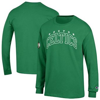 Men's Champion Kelly Green Boston Celtics Jersey Long Sleeve T-Shirt