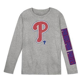 Preschool Outerstuff Gray Philadelphia Phillies Air Raid Long Sleeve T-Shirt