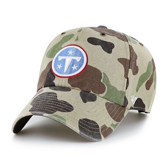 Men's Carhartt x '47 Duck Camo Tennessee Titans Clean Up Adjustable Hat