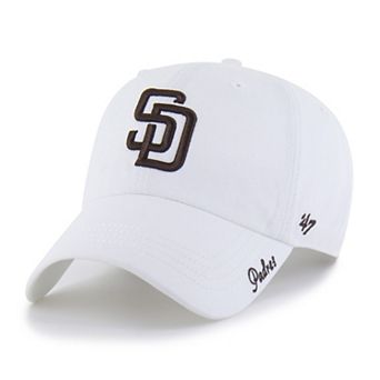 Women's '47 White San Diego Padres Miata Adjustable Hat