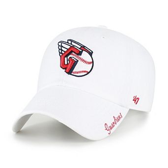 Women's '47 White Cleveland Guardians Miata Adjustable Hat
