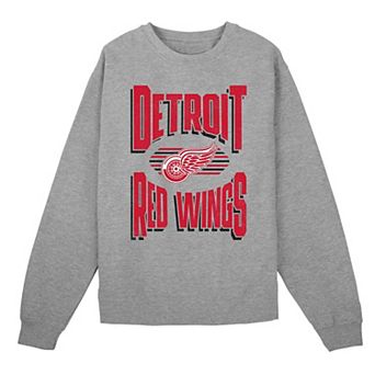 Preschool Outerstuff Gray Detroit Red Wings Jet Stream Sweatshirt