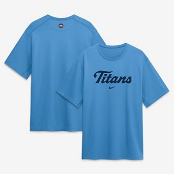 Men's Nike Light Blue Tennessee Titans 2026 Rivalries Collection Dri-FIT T-Shirt