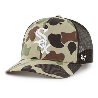 Men's Carhartt x '47 Camo Chicago White Sox Duck Adjustable Trucker Hat