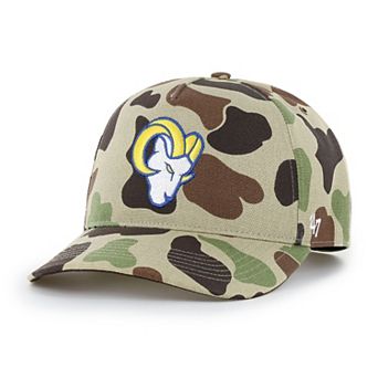 Men's Carhartt x '47 Duck Camo Los Angeles Rams Hitch Adjustable Hat