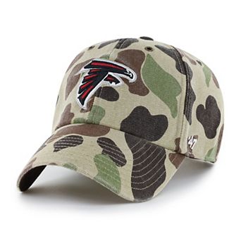 Men's Carhartt x '47 Duck Camo Atlanta Falcons Clean Up Adjustable Hat