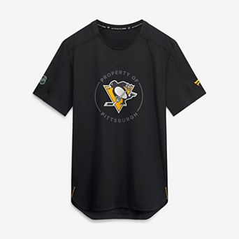 Men's Fanatics Black Pittsburgh Penguins Authentic Pro Train Performance T-Shirt