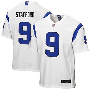 Youth Nike Matthew Stafford White Los Angeles Rams Alternate Fearsome White Game Jersey