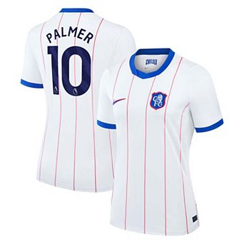 Women's Nike Cole Palmer White Chelsea 2026/27 Third Stadium Replica Jersey