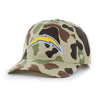 Men's Carhartt x '47 Duck Camo Los Angeles Chargers Hitch Adjustable Hat