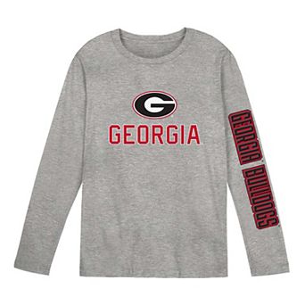 Preschool Outerstuff Gray Georgia Bulldogs Air Raid Long Sleeve T-Shirt
