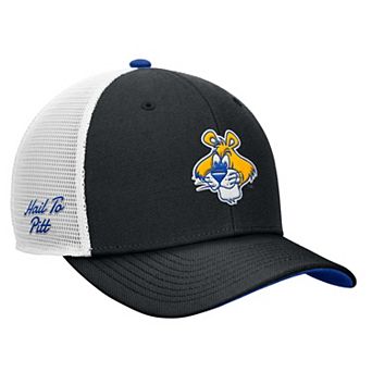 Men's Nike Black Pitt Panthers Legacy Mascot Adjustable Trucker Hat