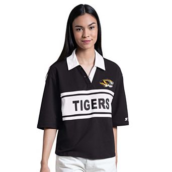 Women's Starter Black Missouri Tigers Outfielder Polo