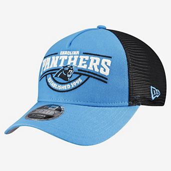 Men's New Era Blue Carolina Panthers 9FORTY A-Frame Adjustable Hat