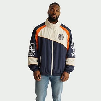 Unisex The Wild Collective Navy/Cream San Diego FC Oversized Full-Zip Track Jacket