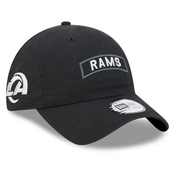 Men's New Era Black Los Angeles Rams 2026 Salute To Service Casual Classic Adjustable Hat