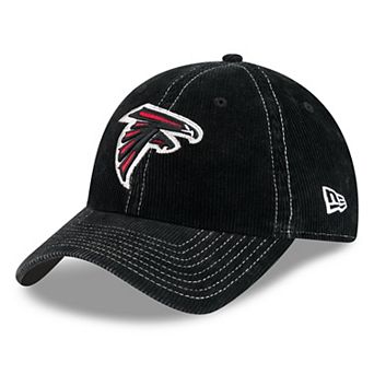 Men's New Era Black Atlanta Falcons Corduroy Casual Classic Adjustable Hat