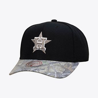 Men's Mitchell & Ness Black Houston Astros Midnight Timber Pro Snapback Hat