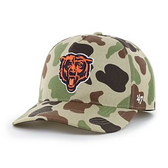 Men's Carhartt x '47 Duck Camo Chicago Bears Hitch Adjustable Hat