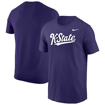 Men's Nike Purple Kansas State Wildcats Script T-Shirt