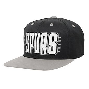 Youth Outerstuff Black San Antonio Spurs Snapback Hat