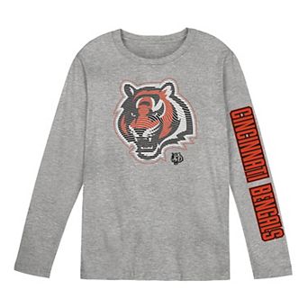 Preschool Outerstuff Gray Cincinnati Bengals Air Raid Long Sleeve T-Shirt