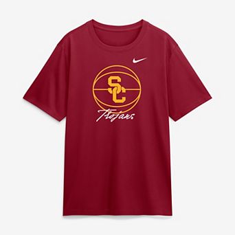 Men's Nike Cardinal USC Trojans Primetime Basketball Icon Legend Dri-FIT T-Shirt