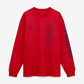 Men's Nike Red Arizona Wildcats Max 90 Legacy Multi Graphic Long Sleeve T-Shirt