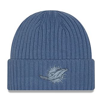 Girls New Era Blue Miami Dolphins Color Pack Cuffed Knit Hat