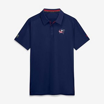 Men's Fanatics Navy Columbus Blue Jackets Authentic Pro Rink Polo