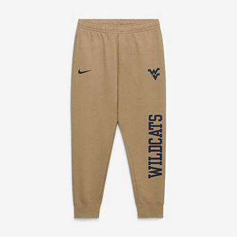 Men's Nike Beige West Virginia Mountaineers Primetime Club Fleece Joggers