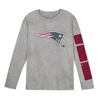 Preschool Outerstuff Gray New England Patriots Air Raid Long Sleeve T-Shirt
